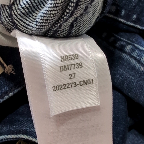 NWOT Madewell 10" High-Rise Roadtripper Davit Skinny Jeans Size 27 - Picture 11 of 15